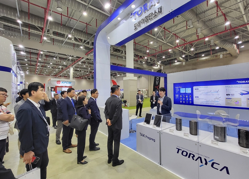 複合材料事業本部　GADLEX2024参加、航空防衛物流産業の素材技術を見せる